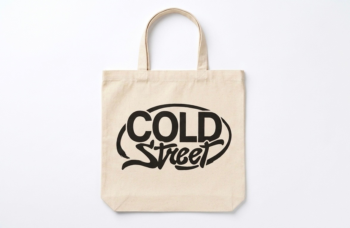 Cold Street Tote — flat