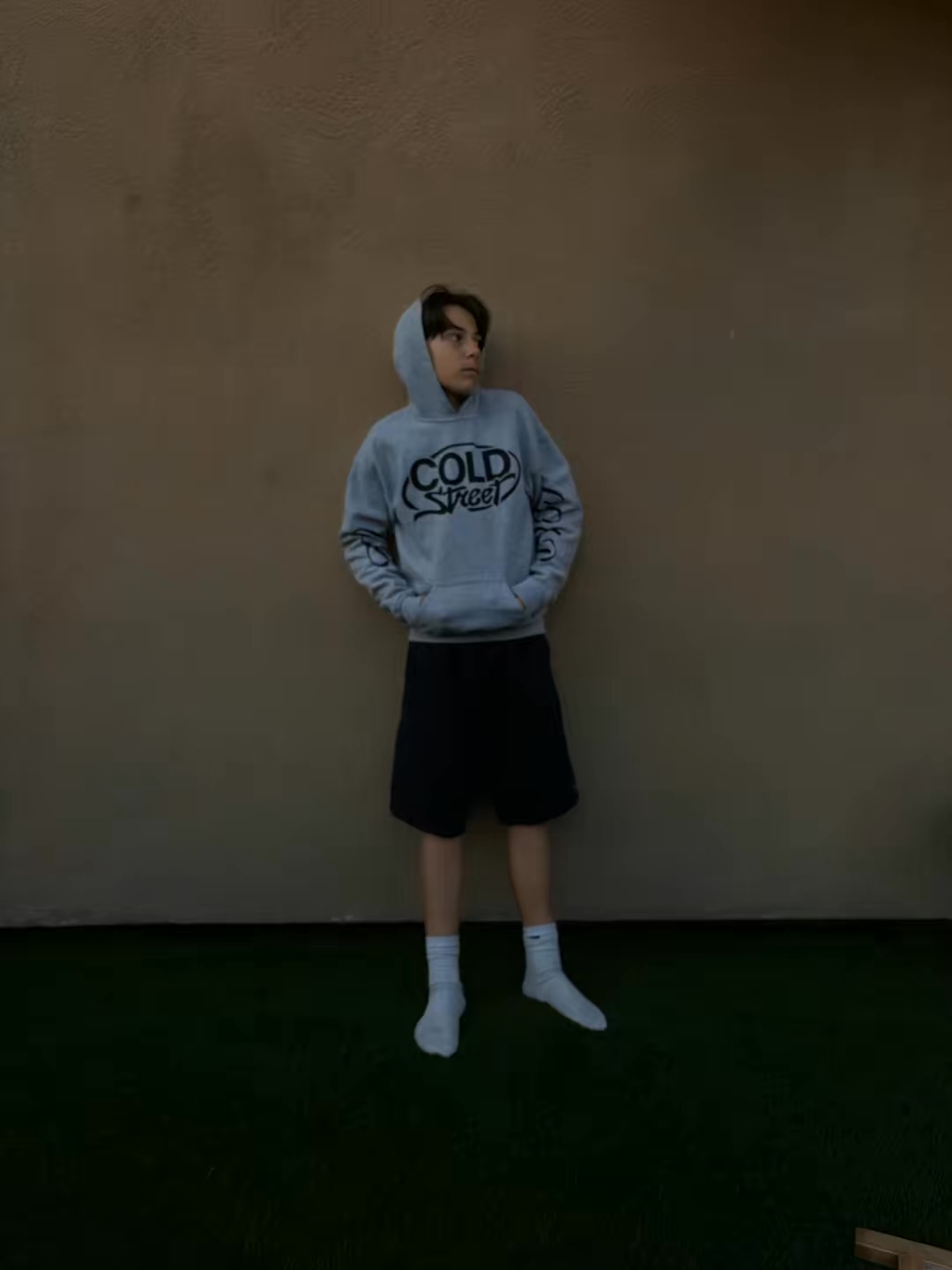 Hidden Text Hoodie — alternate